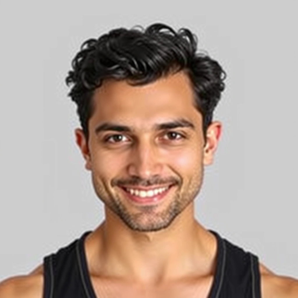 Instructor Omar Khan with a thoughtful expression